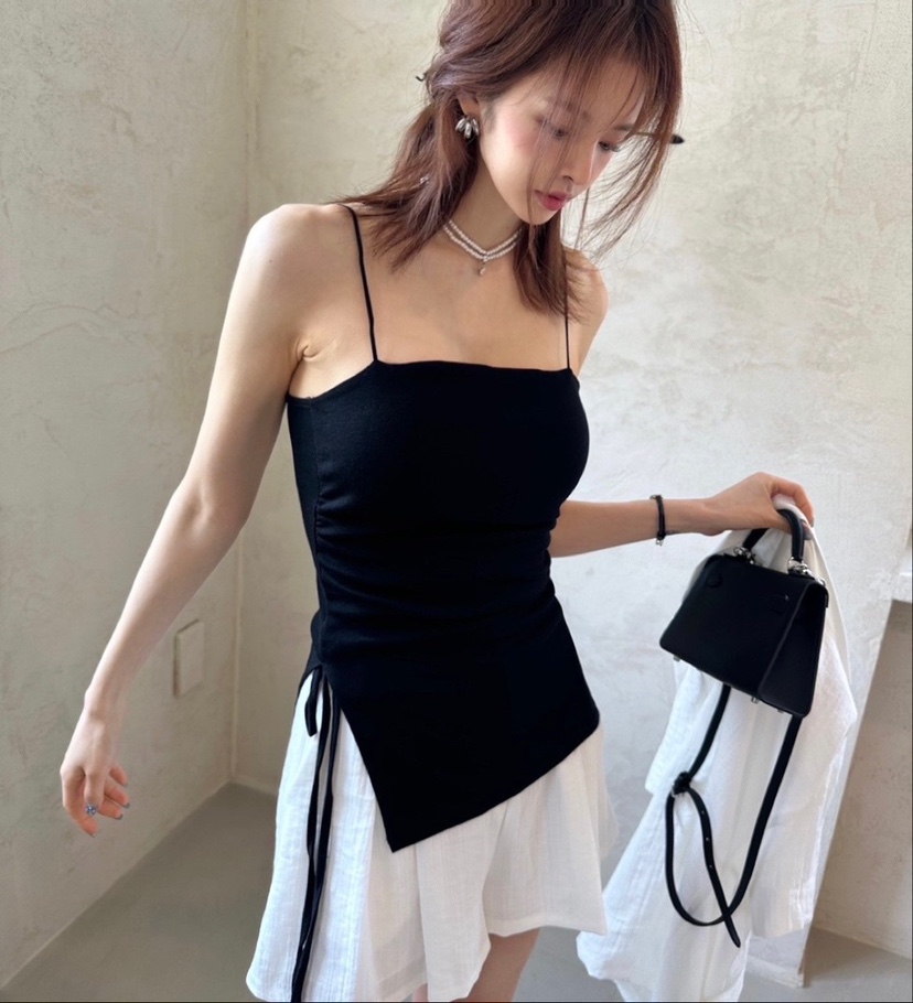 BANI BLUBH直郵韓國代購女裝新款24春夏推薦時尚吊帶背心BANI BLUSH吊帶/背心