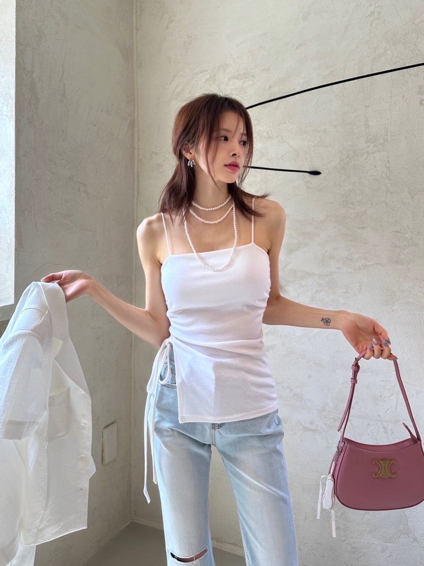 BANI BLUBH直郵韓國代購女裝新款24春夏推薦時尚吊帶背心BANI BLUSH吊帶/背心