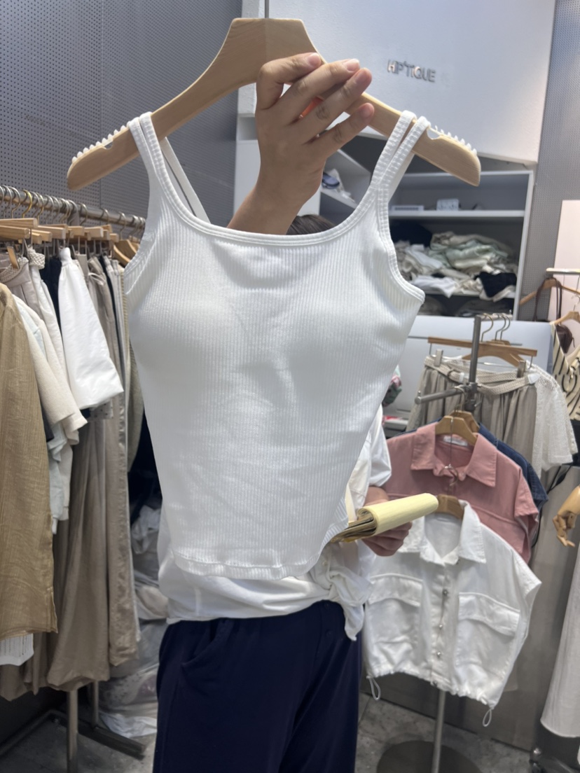 HIPTIQUE韓國直郵東大門代購女裝新款休閑職業24春夏吊帶背心BLOOM-Q吊帶/背心圖色2