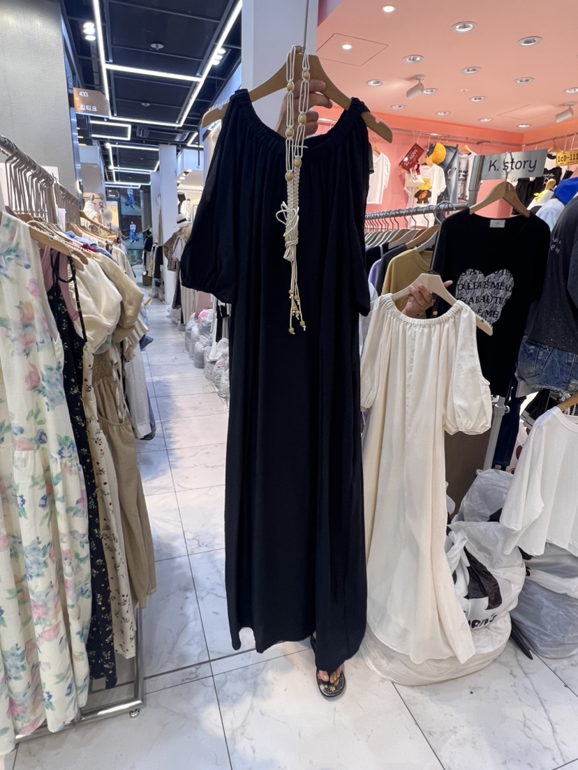 HIPTIQUE韓國直郵東大門實拍女裝新品24春夏推薦真品連衣裙BLOOM-Q連衣裙圖色2