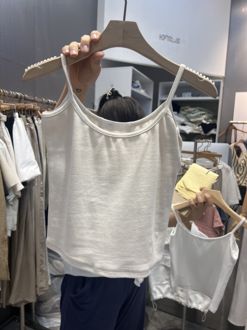 HIPTIQUE韓國直郵東大門實拍女裝新款休閑推薦人氣吊帶背心BLOOM-Q吊帶/背心圖色2
