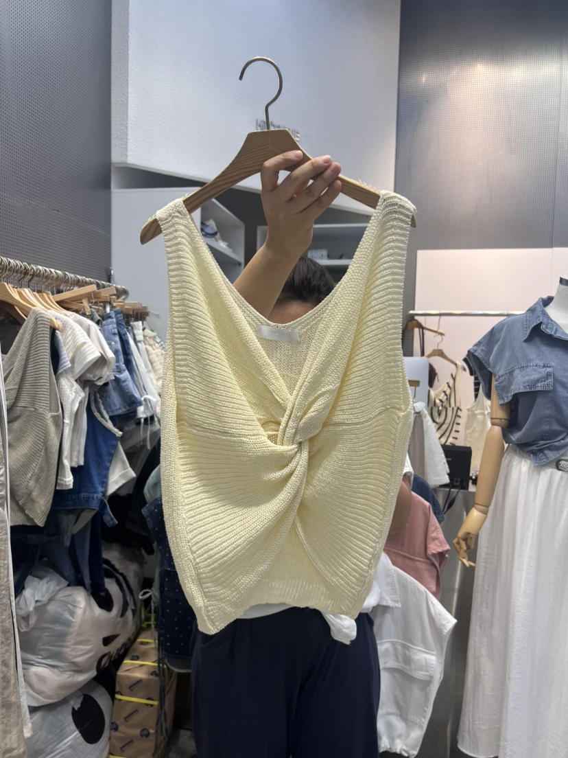 HIPTIQUE韓國直郵東大門代購女裝新品休閑24春夏吊帶背心BLOOM-Q吊帶/背心