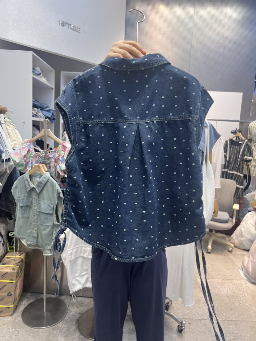 HIPTIQUE韓國直郵女裝新款熱賣24春夏真品職業推薦時尚馬甲BLOOM-Q馬甲