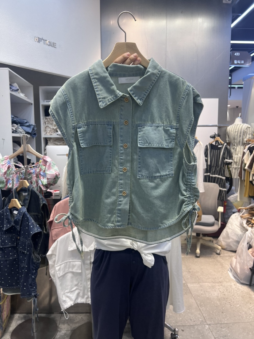 HIPTIQUE韓國直郵女裝新款熱賣24春夏真品職業推薦時尚馬甲BLOOM-Q馬甲圖色2