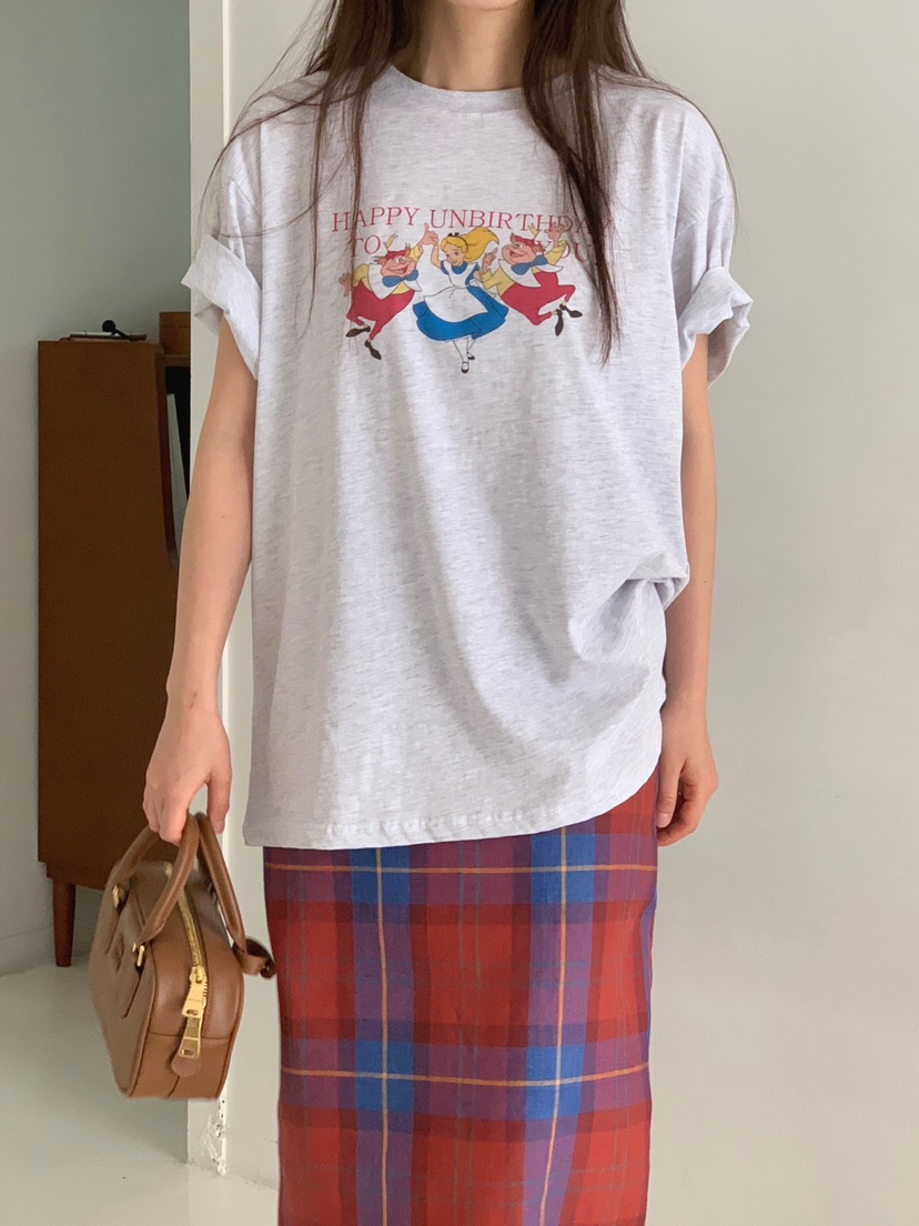 JKICHI直郵韓國代購女裝新品熱賣24春夏推薦休閑時尚人氣T恤EDITT恤