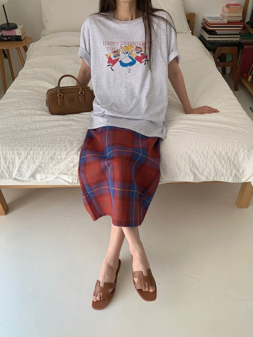 JKICHI直郵韓國代購女裝新品熱賣24春夏推薦休閑時尚人氣T恤EDITT恤