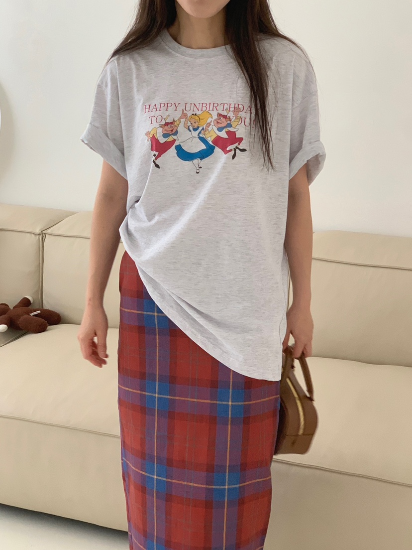 JKICHI直郵韓國代購女裝新品熱賣24春夏推薦休閑時尚人氣T恤EDITT恤