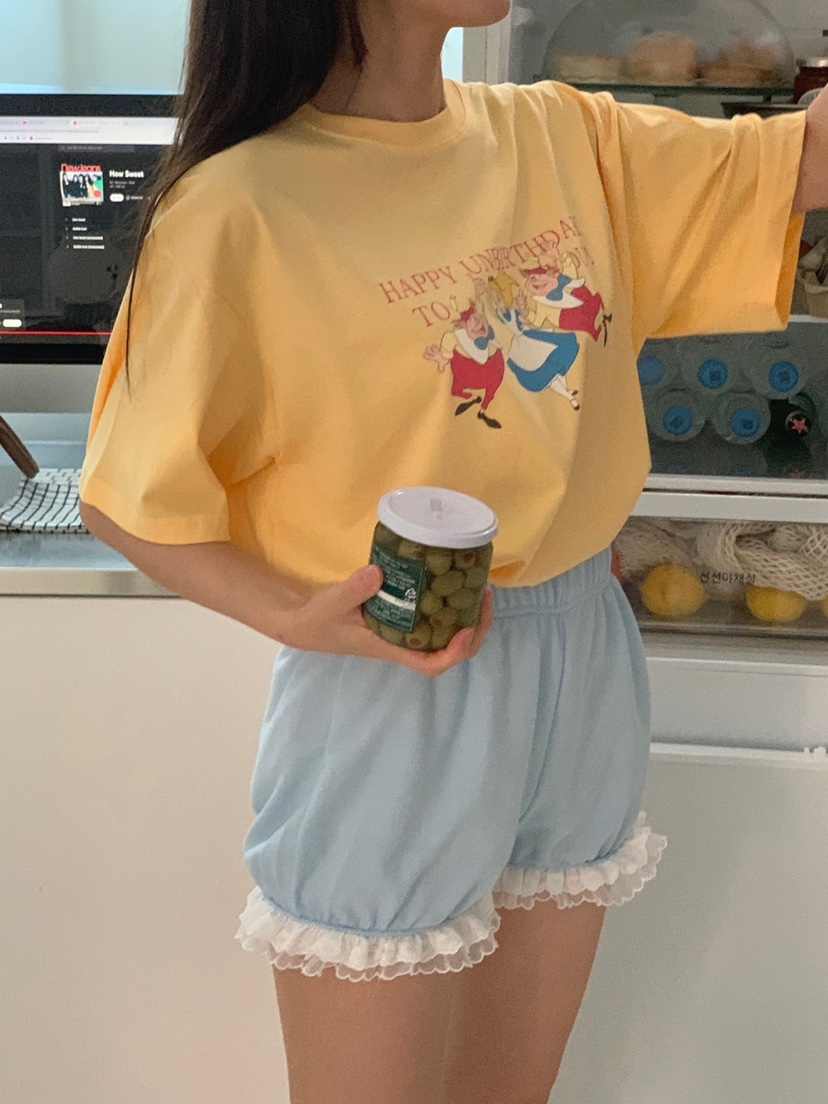 JKICHI直郵韓國代購女裝新品熱賣24春夏推薦休閑時尚人氣T恤EDITT恤