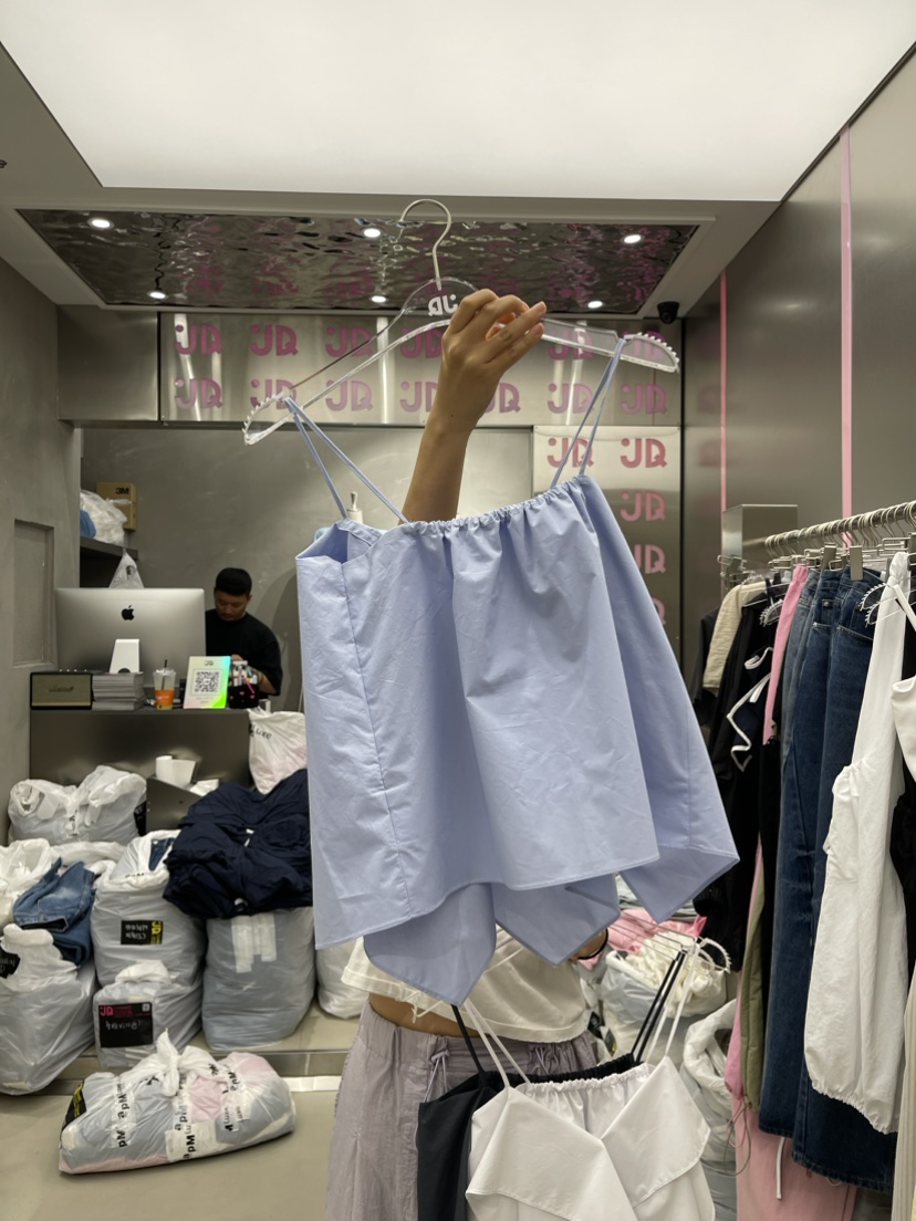 Judyque韓國直郵東大門實拍女裝新款熱賣時尚人氣推薦吊帶背心JUDYQUE吊帶/背心