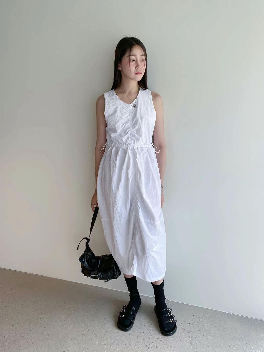MURMURING-머머링-T韓國直郵東大門實拍女士新款24秋夏連衣裙MURMURING連衣裙