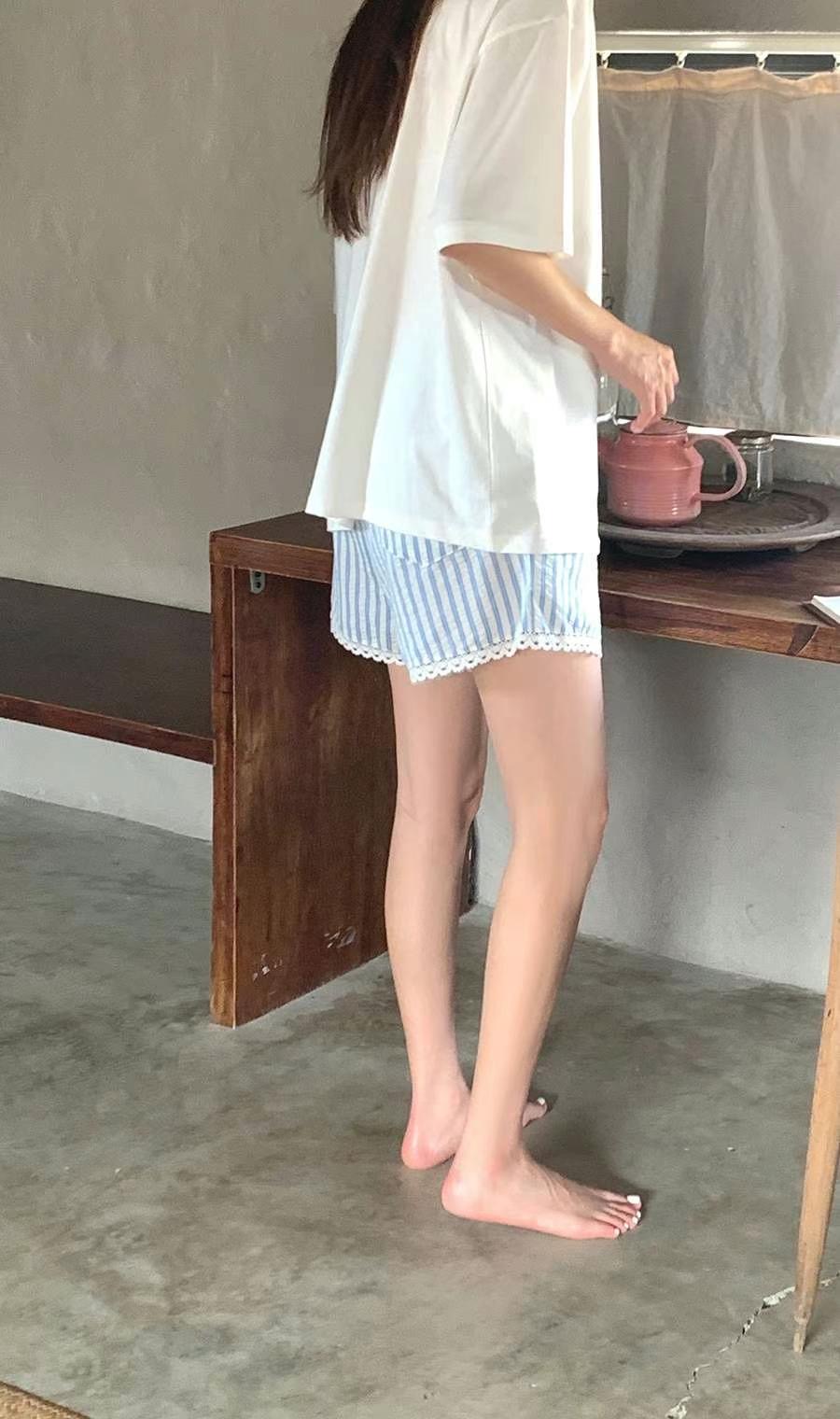 MURMURING-머머링-T韓國直郵東大門實拍女士新款休閑短褲MURMURING短褲
