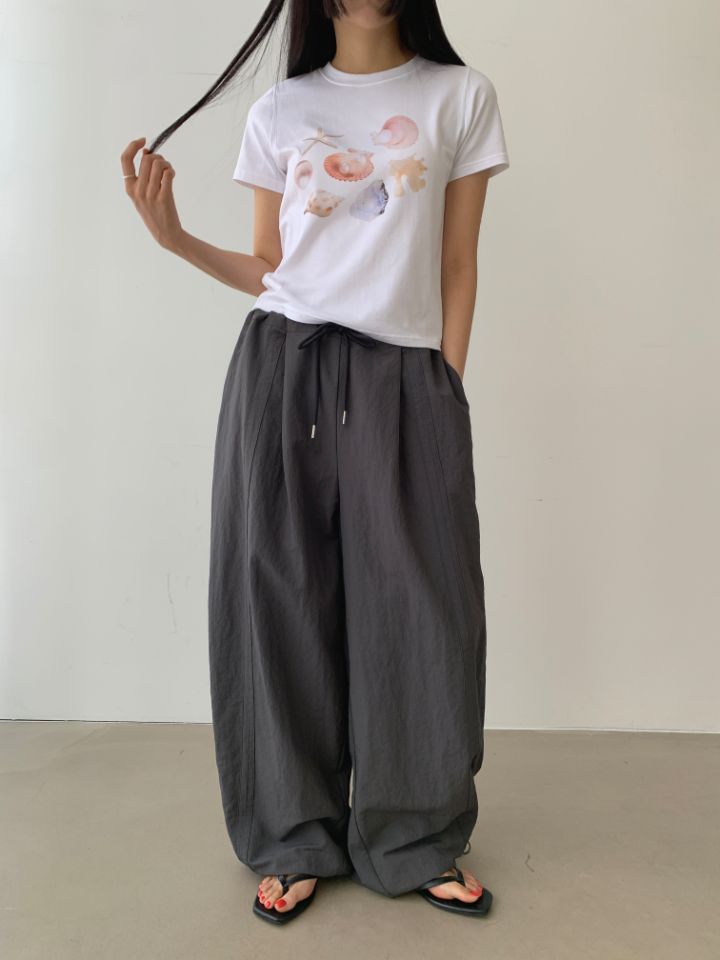 4LEAF韓國直郵東大門代購女裝新品人氣休閑時尚24春夏休閑褲4LEAF休閑褲