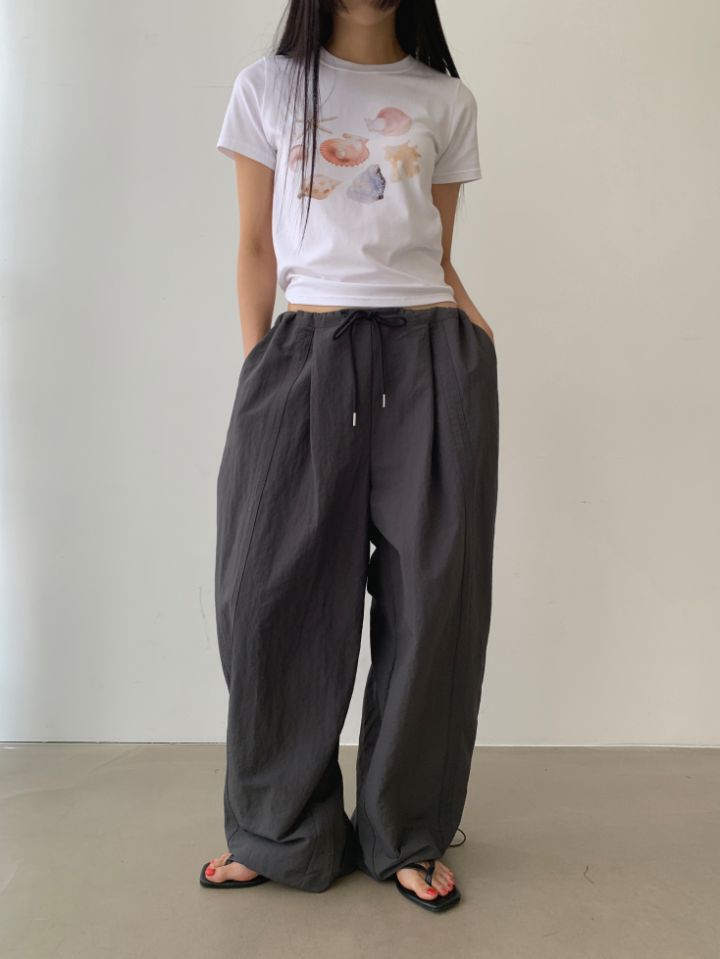 4LEAF韓國直郵東大門代購女裝新品人氣休閑時尚24春夏休閑褲4LEAF休閑褲