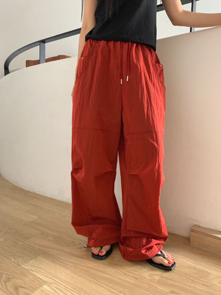 4LEAF韓國直郵女裝新品人氣24春夏推薦時尚熱賣休閑休閑褲4LEAF休閑褲