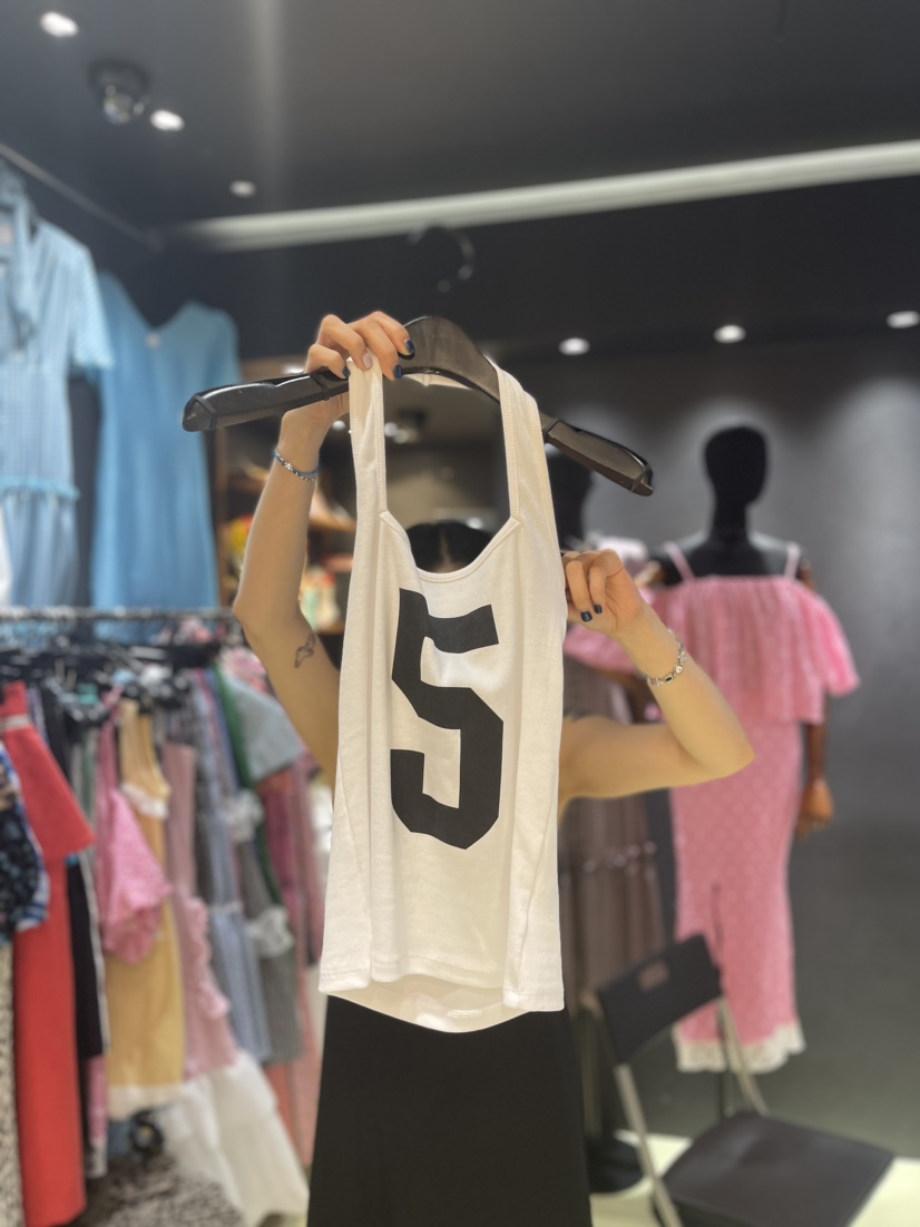 Chavi韓國直郵東大門實拍女裝新品24春夏熱賣人氣吊帶背心CHAVI吊帶/背心圖色3