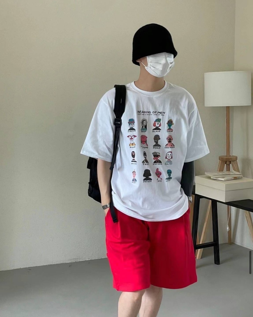 HAZZLE-男裝韓國直郵東大門實拍女裝新款時尚熱賣真品24秋夏T恤HAZZLET恤