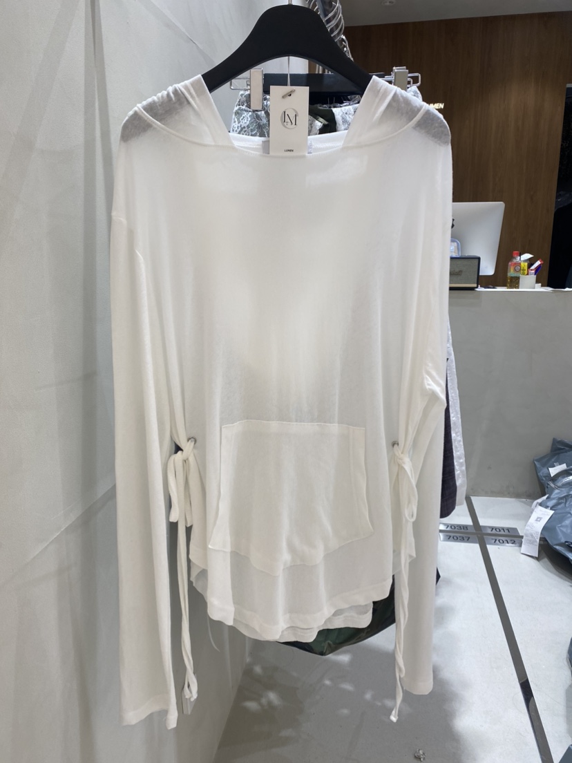 LUMEN-P韓國直郵東大門實拍女裝新品時尚休閑職業24春夏長袖T恤LUMEN-P長袖T恤