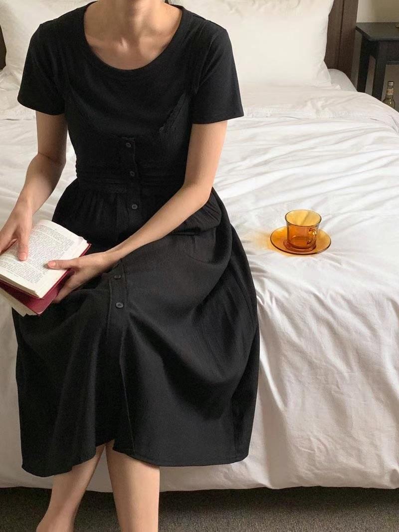 ON-NI-언니-T韓國直郵女裝新品職業熱賣時尚推薦真品連衣裙ON-NI連衣裙