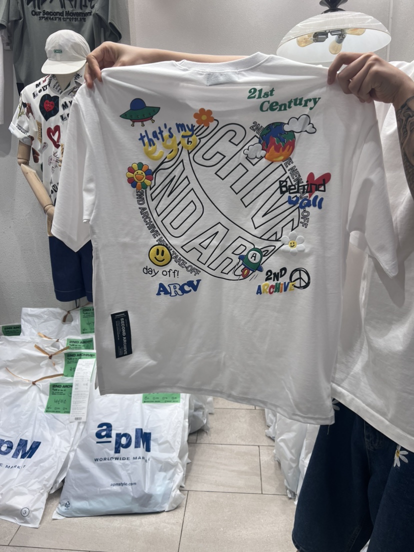 BOWL-男裝韓國直郵東大門代購女裝新品推薦真品時尚熱賣T恤BOWL-男裝T恤圖色3