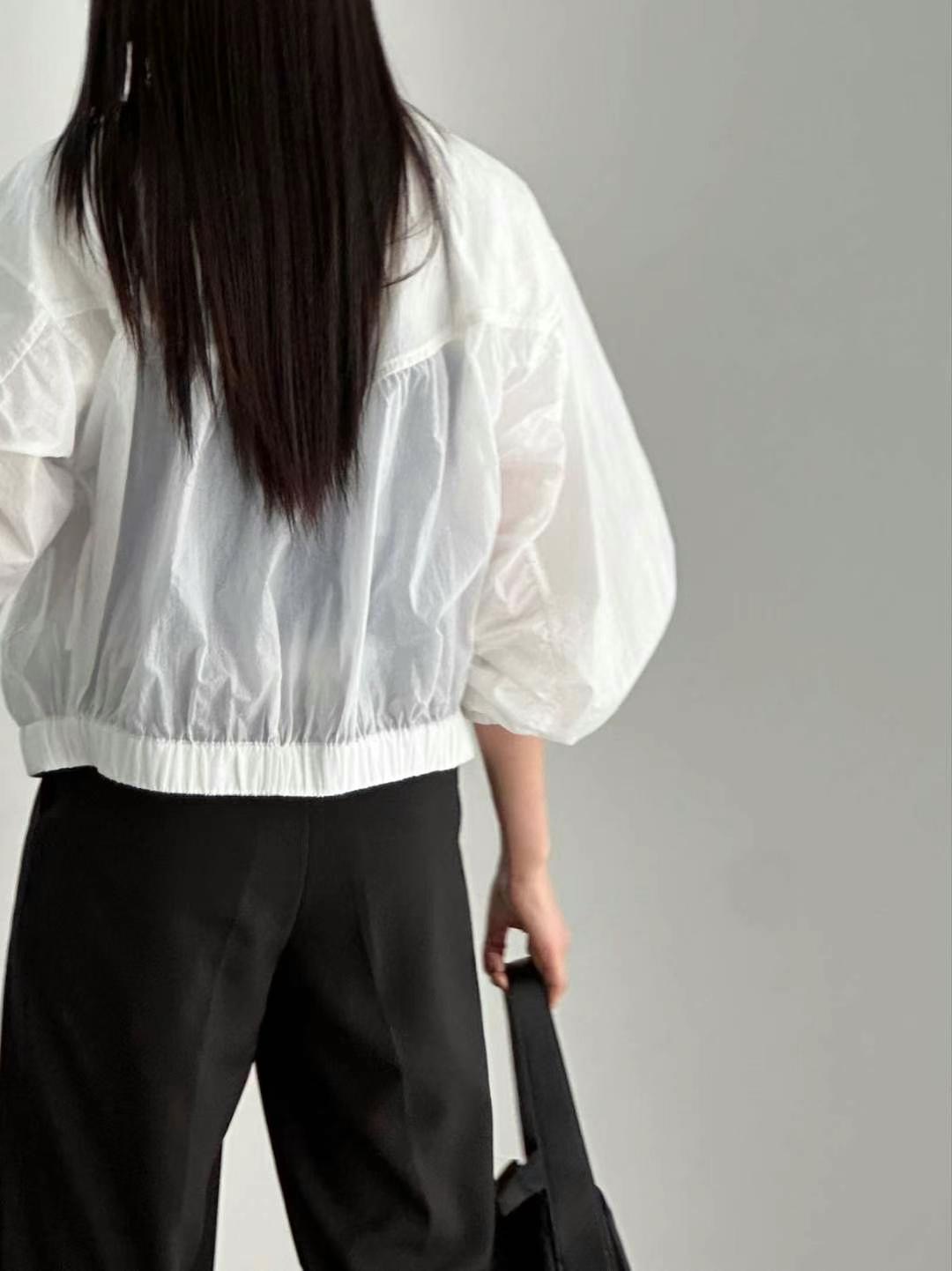 BLANK韓國直郵女士新品24秋夏熱賣人氣休閑推薦職業時尚夾克BUTTON 12夾克