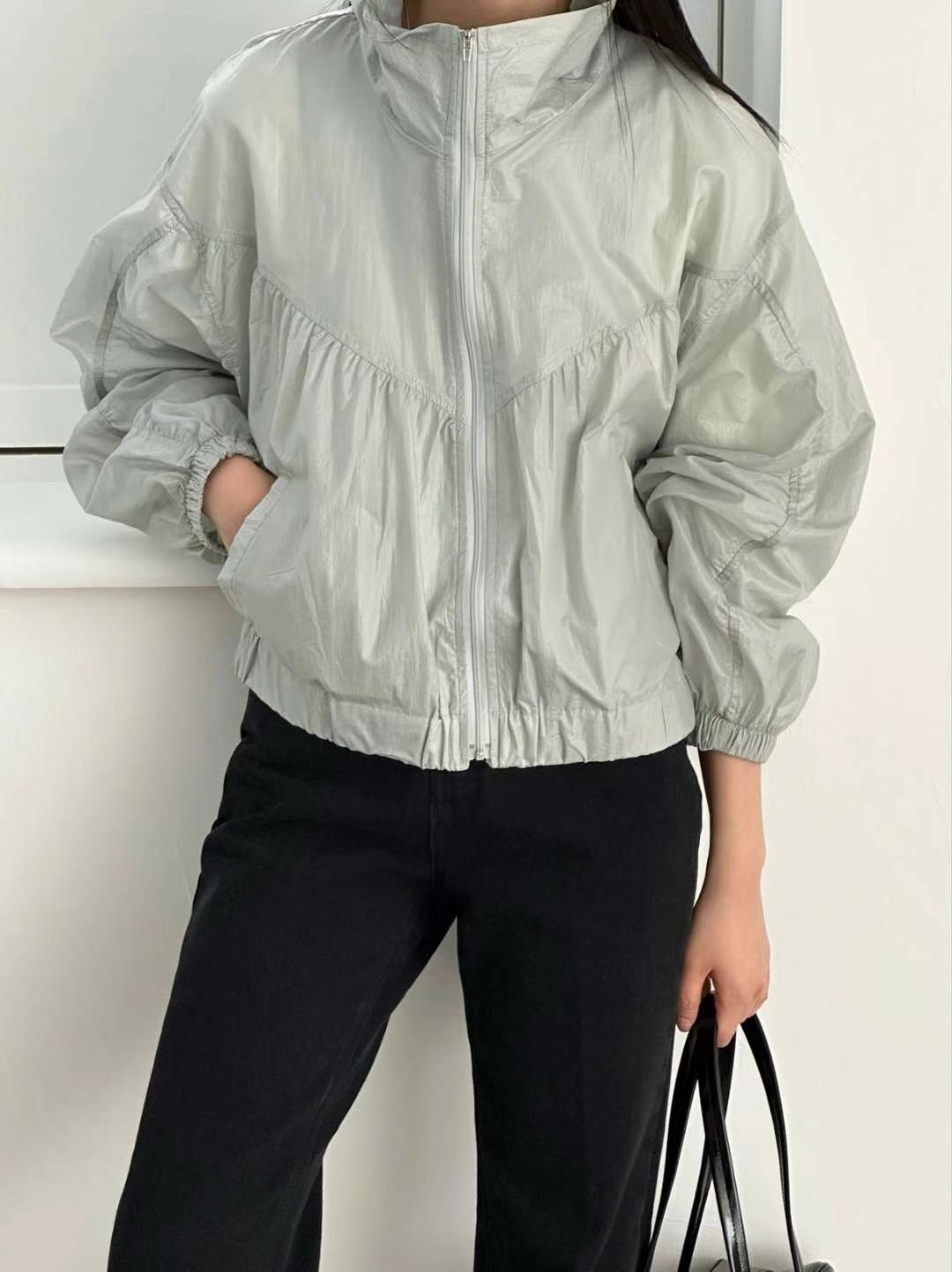 BLANK韓國直郵女士新品24秋夏熱賣人氣休閑推薦職業時尚夾克BUTTON 12夾克圖色2
