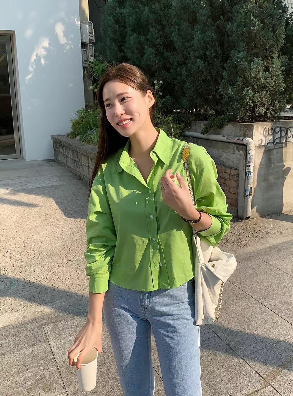 IMMENSE韓國直郵東大門代購女士新品24秋夏推薦襯衫蕾絲衫IMMENSE襯衫/蕾絲衫圖色5