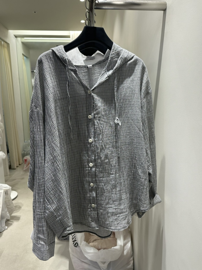 LIL直郵韓國代購女裝新品24春夏人氣推薦休閑真品襯衫蕾絲衫LIL襯衫/蕾絲衫圖色1