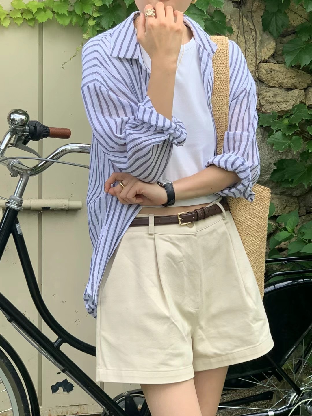 MICO韓國直郵東大門實拍女士新款真品24秋夏推薦襯衫蕾絲衫ALL OVER襯衫/蕾絲衫
