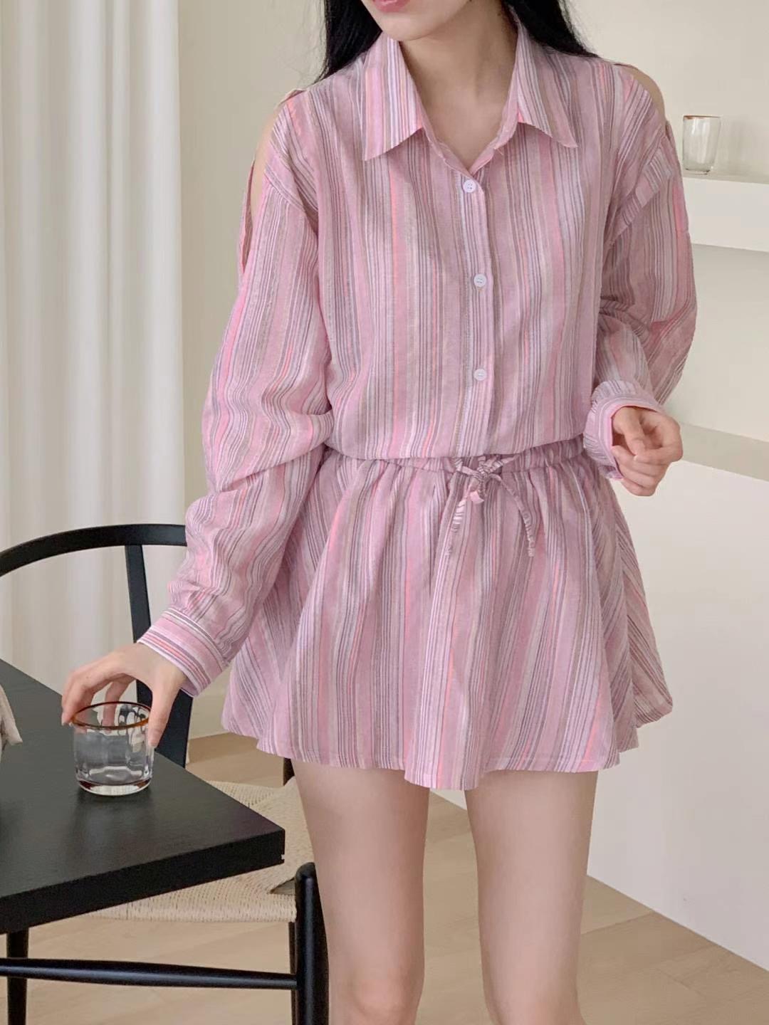 RUNWAY-OT韓國直郵東大門代購女士新品人氣24秋夏時尚套裝RUNWAY-OT套裝圖色1