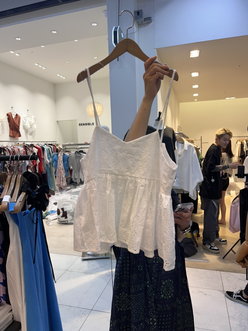SUISUI韓國直郵東大門代購女士新款真品時尚熱賣吊帶背心蕾絲SUISUI吊帶/背心圖色1