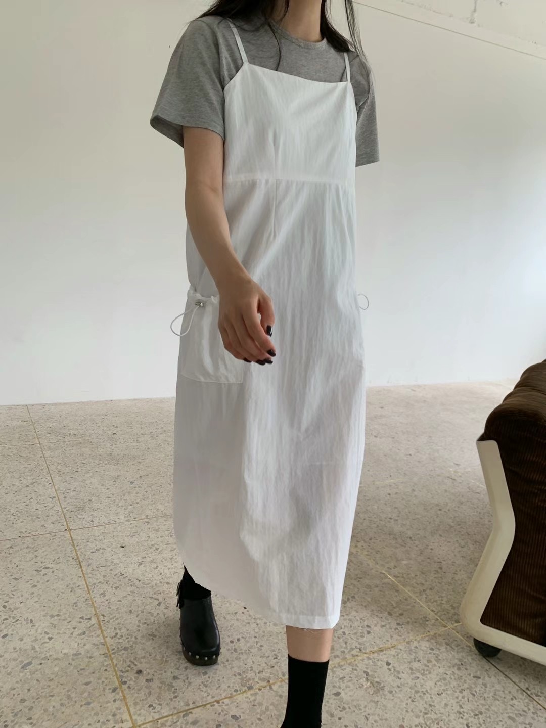 SAGE韓國直郵東大門實拍女裝新品職業真品24秋夏推薦連衣裙SAGE連衣裙圖色1