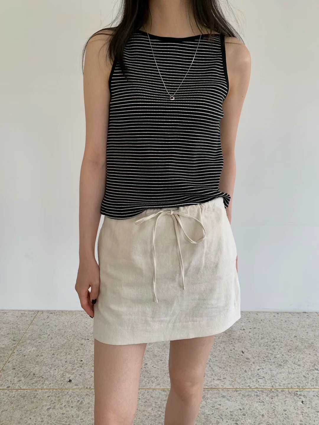 SAGE韓國直郵東大門代購女裝新款24秋夏熱賣時尚吊帶背心SAGE吊帶/背心圖色2