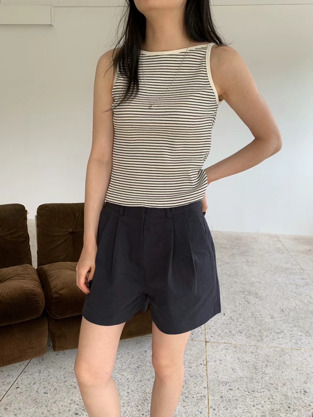 SAGE韓國直郵東大門代購女裝新款24秋夏熱賣時尚吊帶背心SAGE吊帶/背心圖色3