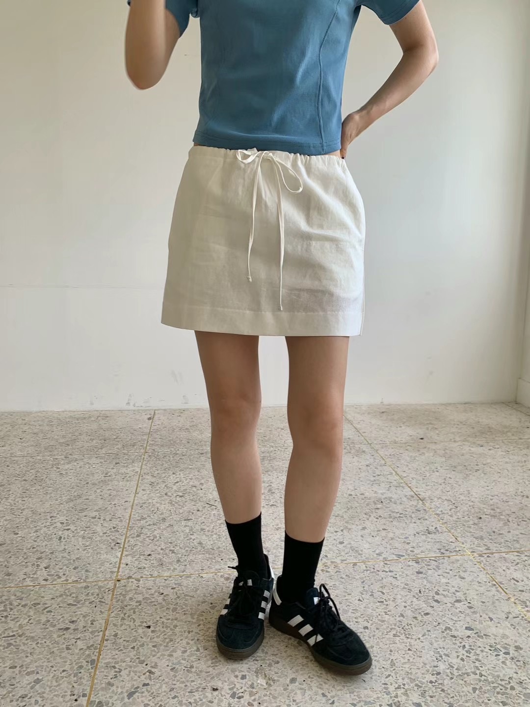 SAGE直郵韓國代購女士新款真品時尚休閑職業人氣推薦熱賣短裙SAGE短裙