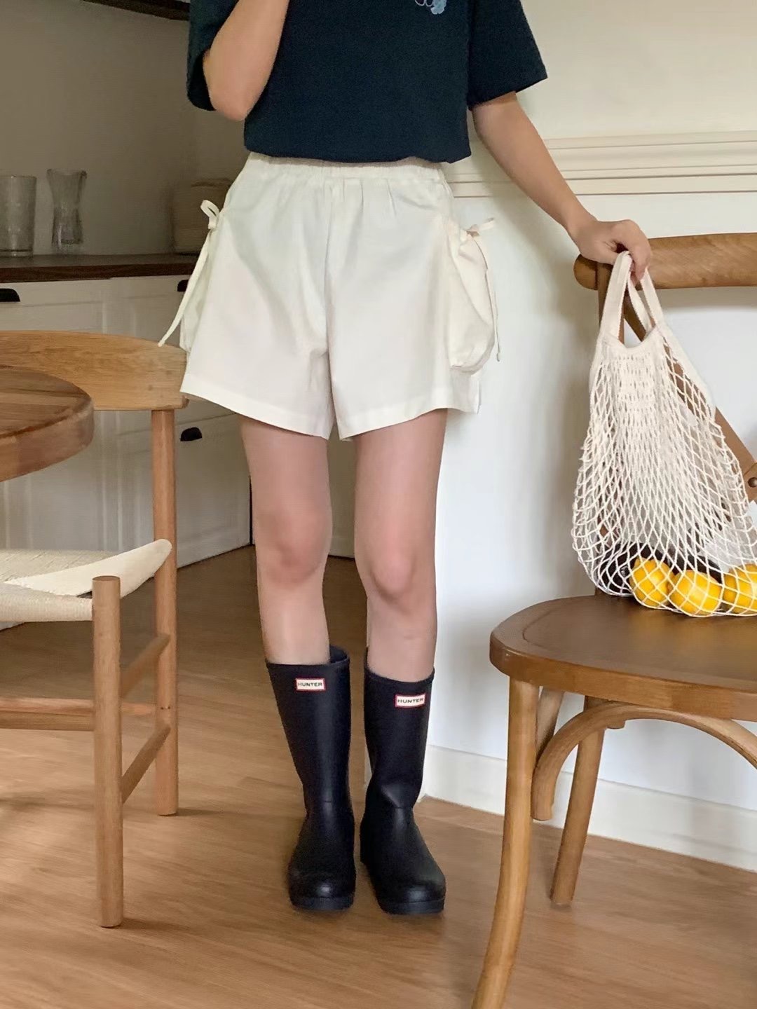 SALT.B韓國直郵東大門代購女士新款人氣真品休閑職業短褲流蘇SALT.B短褲