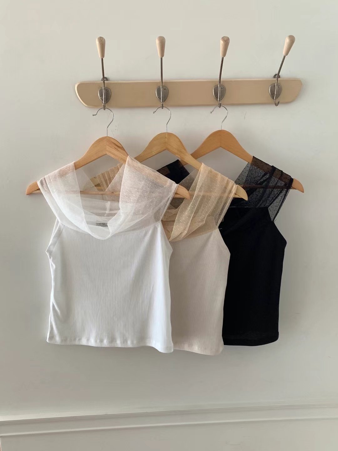 SALT.B韓國直郵東大門代購女士新品24秋夏休閑職業熱賣T恤SALT.BT恤圖色2左二色