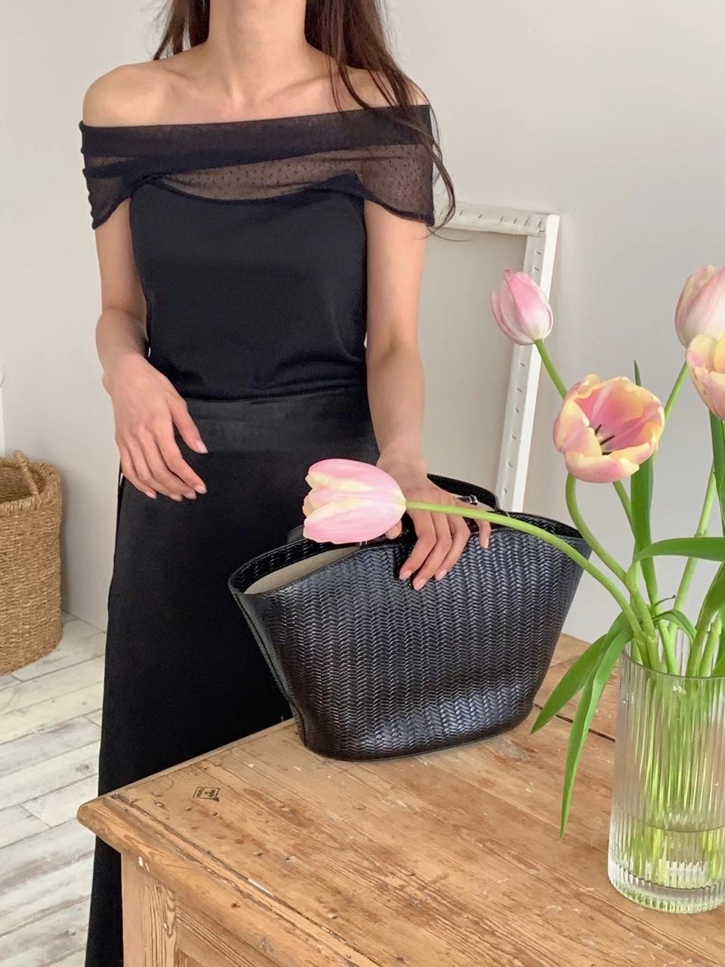 SALT.B韓國直郵東大門代購女士新品24秋夏休閑職業熱賣T恤SALT.BT恤圖色3