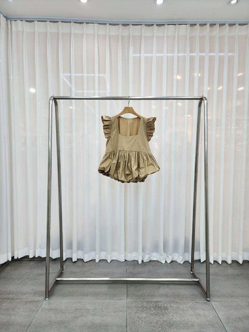 THE FIRST-Q韓國直郵女士新品時尚人氣真品24秋夏襯衫蕾絲衫THE FIRST-Q襯衫/蕾絲衫圖色3