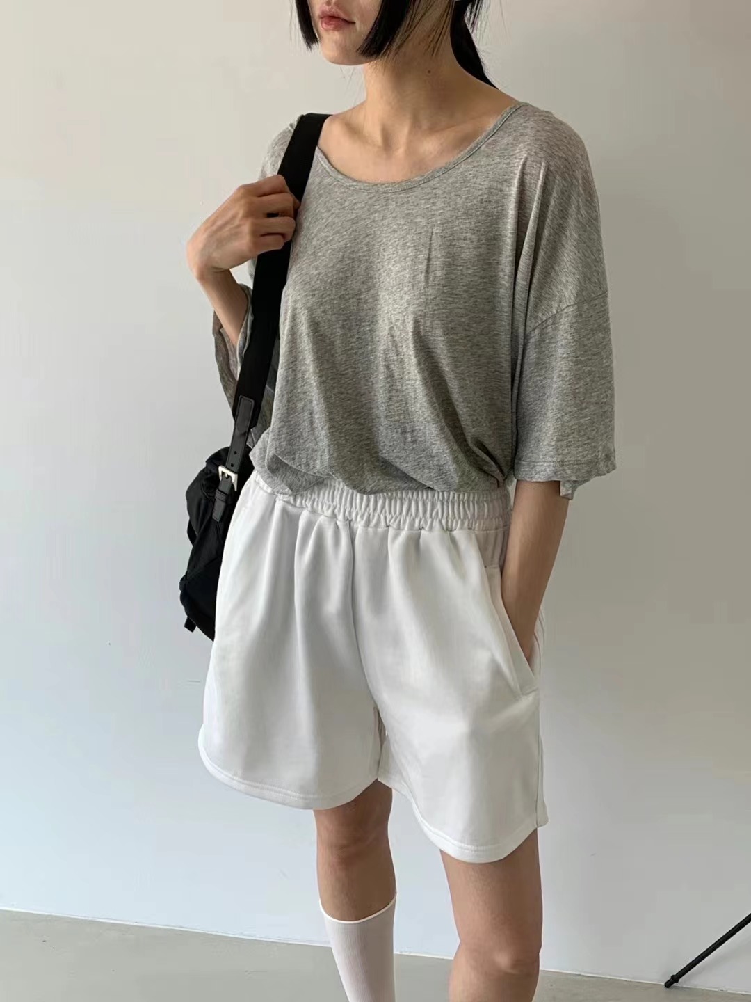 UNLESS韓國直郵女士新品時尚熱賣職業24秋夏推薦休閑真品T恤UNLESST恤圖色3