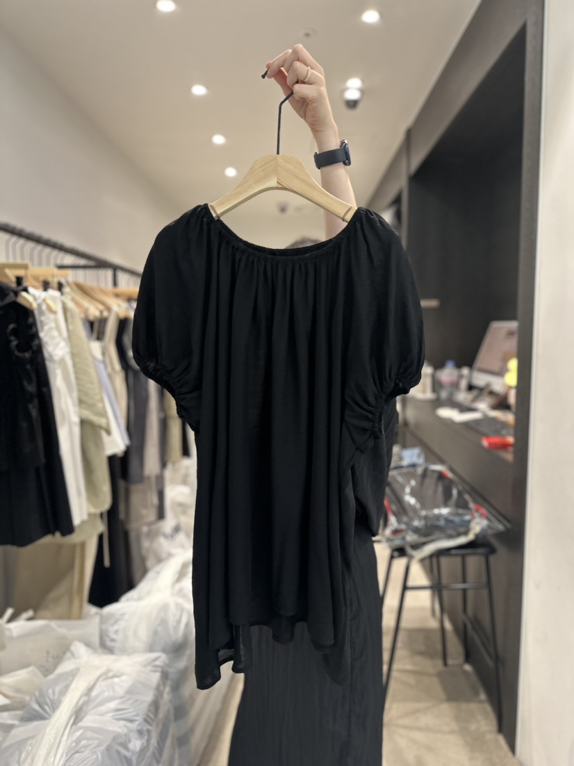 VASIL韓國直郵東大門實拍女士新品休閑24秋夏熱賣襯衫蕾絲衫VASIL襯衫/蕾絲衫圖色4