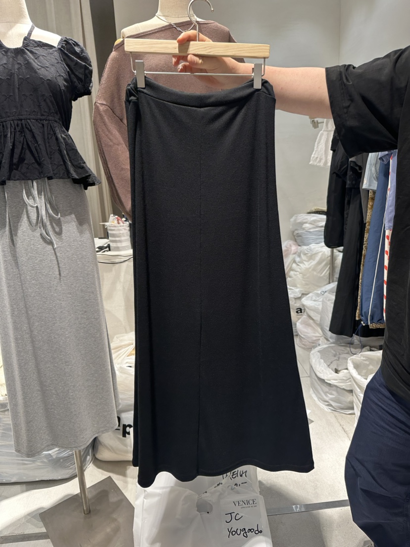 VENICE韓國直郵女士新款熱賣人氣真品24秋夏時尚職業長裙VENICE長裙