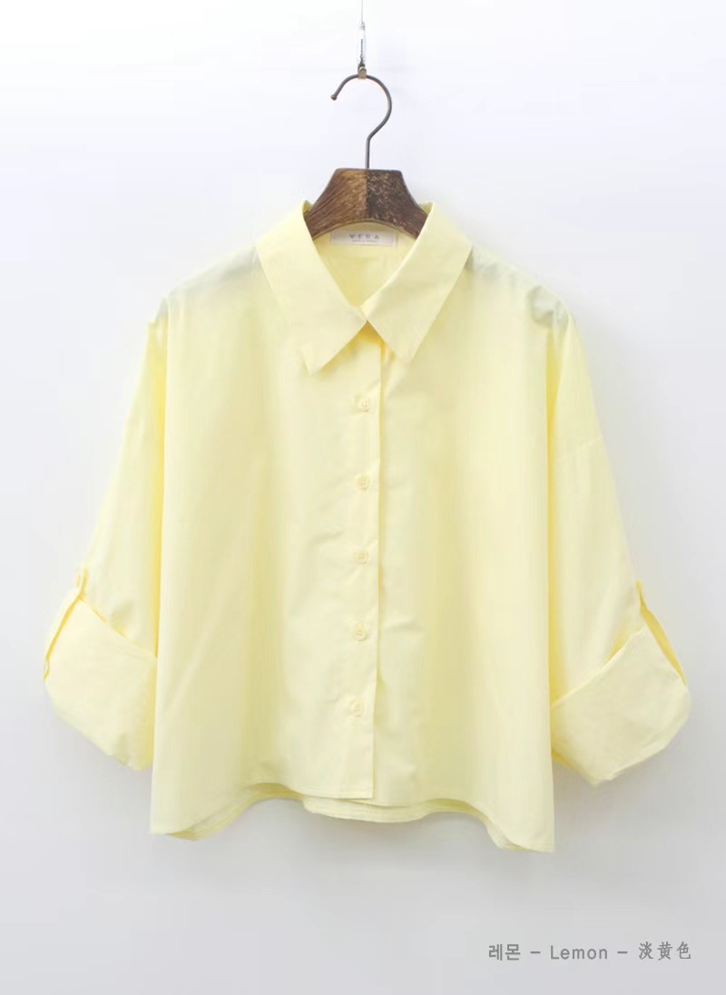 VERA韓國直郵東大門實拍女裝新款人氣真品24秋夏襯衫蕾絲衫VERA襯衫/蕾絲衫圖色1