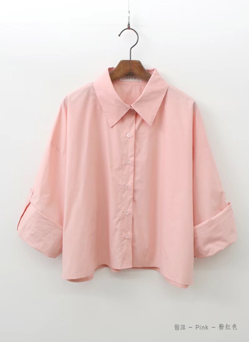 VERA韓國直郵東大門實拍女裝新款人氣真品24秋夏襯衫蕾絲衫VERA襯衫/蕾絲衫圖色2