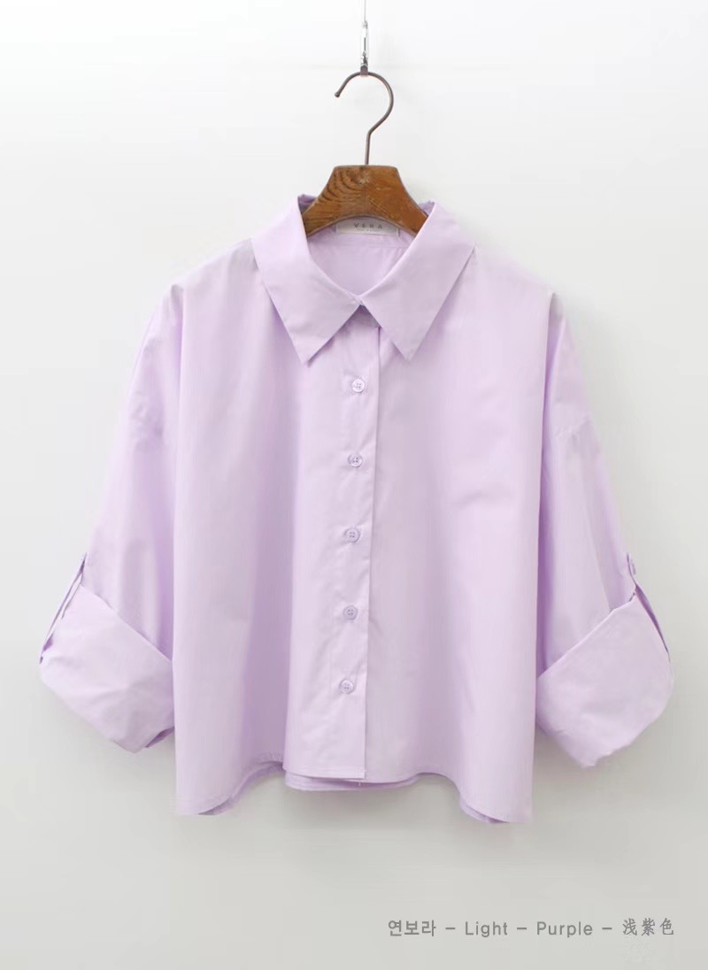 VERA韓國直郵東大門實拍女裝新款人氣真品24秋夏襯衫蕾絲衫VERA襯衫/蕾絲衫圖色3