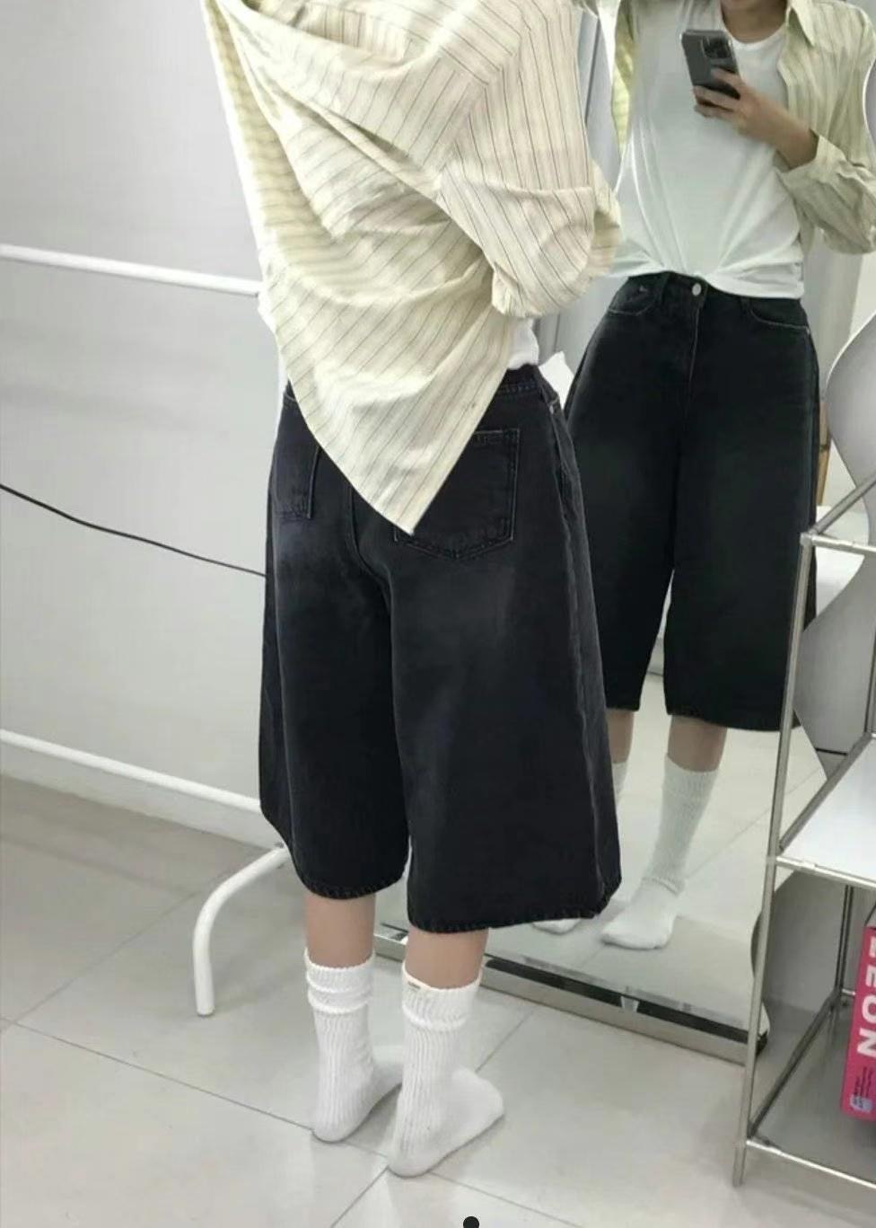 YUNI YUNI直郵韓國代購女裝新品人氣熱賣休閑真品推薦短褲YUNI YUNI短褲