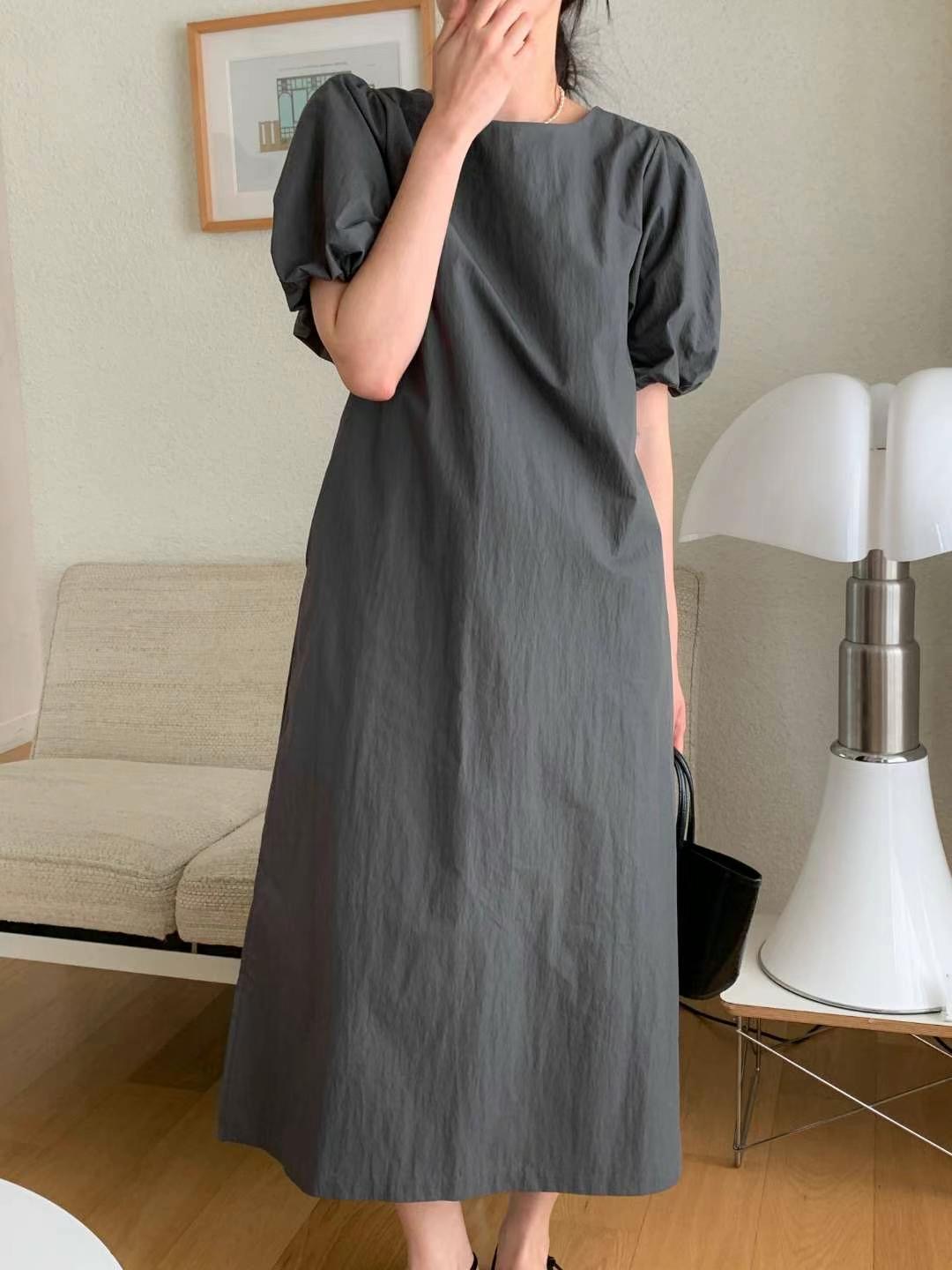 BASIC FEMME-베이직팜므-OT韓國直郵東大門代購女裝新款人氣連衣裙BASIC FEMME連衣裙圖色2