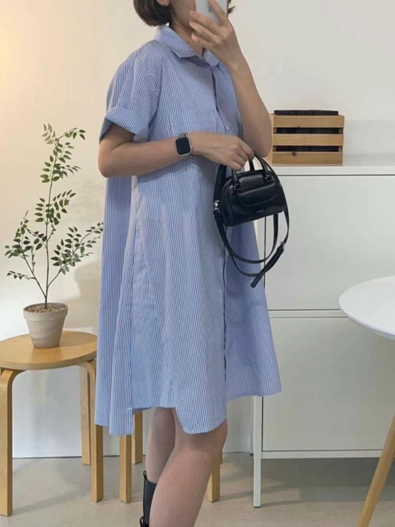 BASIC FEMME-베이직팜므-OT韓國直郵東大門實拍女裝新品職業連衣裙BASIC FEMME連衣裙