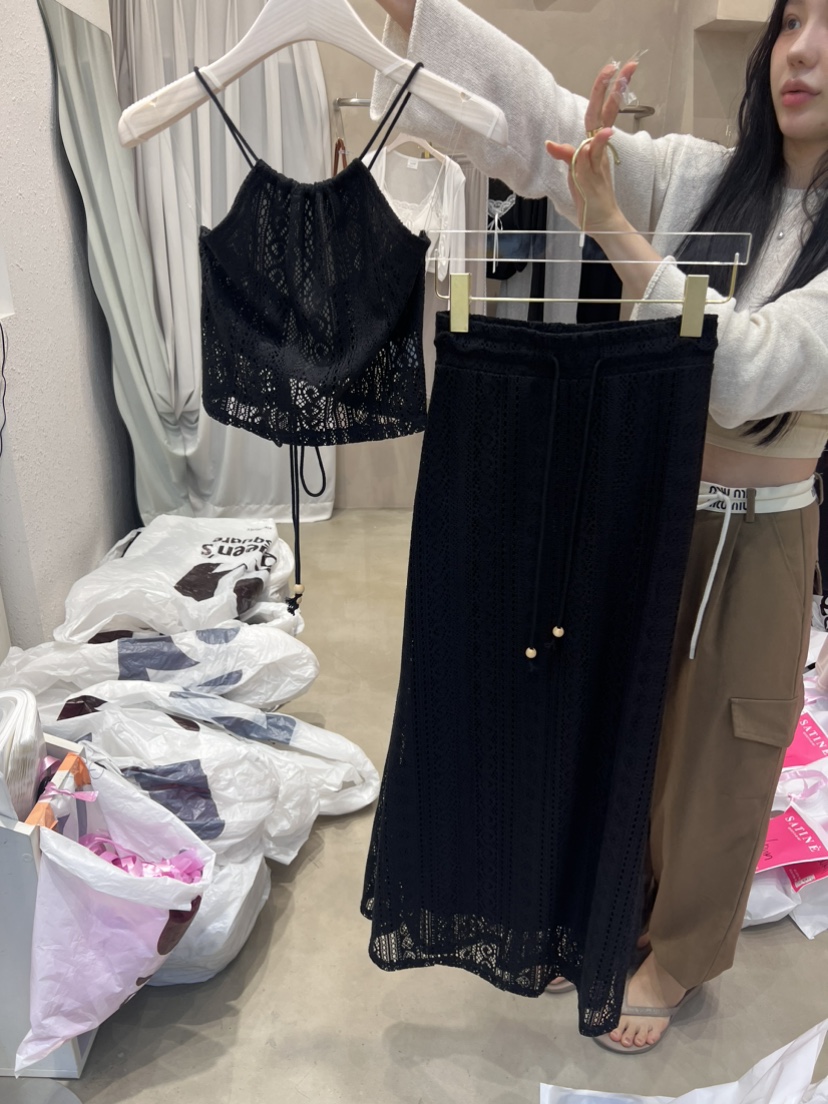 Satine/REWOO韓國直郵東大門實拍女裝新品休閑時尚職業套裝Satine/REWOO套裝圖色2