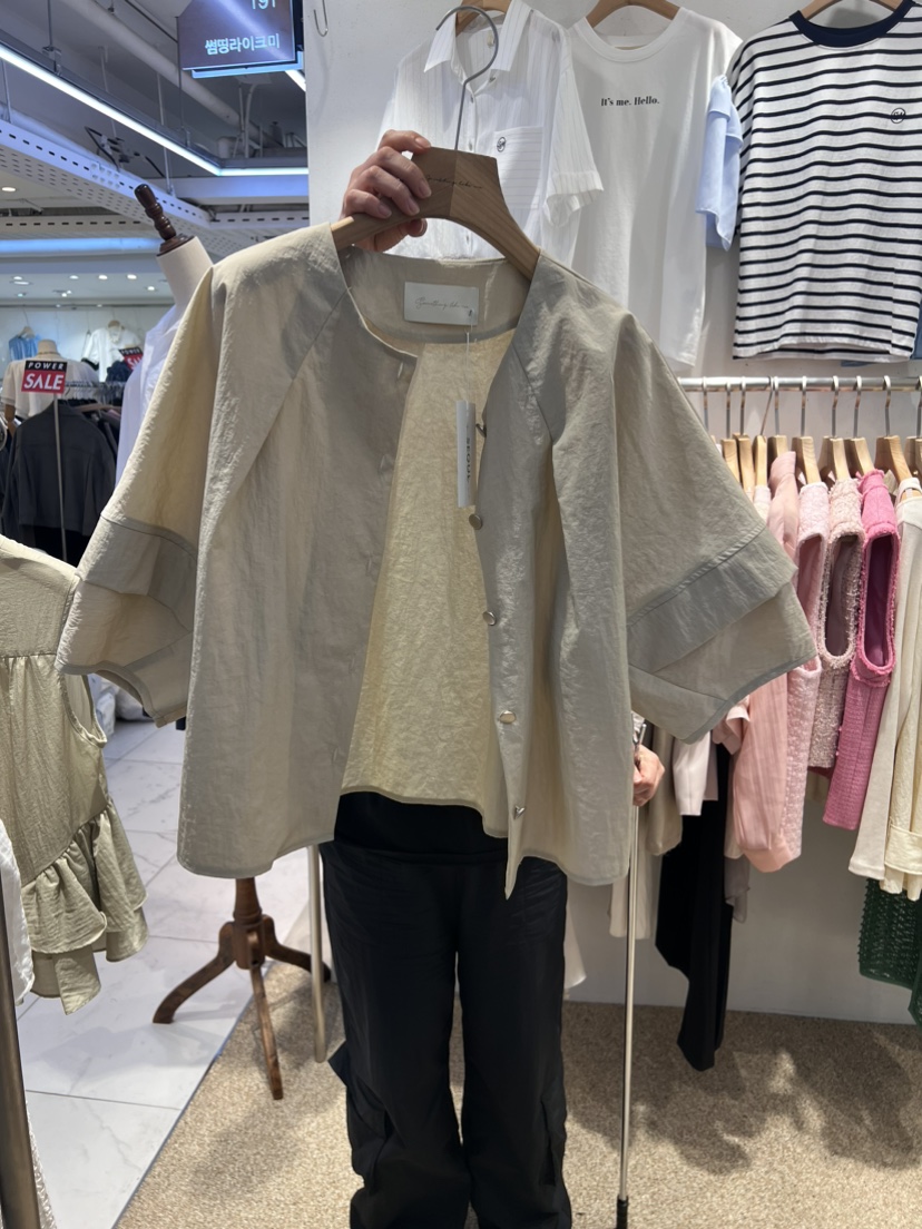 something like me韓國直郵女裝新品人氣休閑24春夏夾克BELITA夾克圖色2