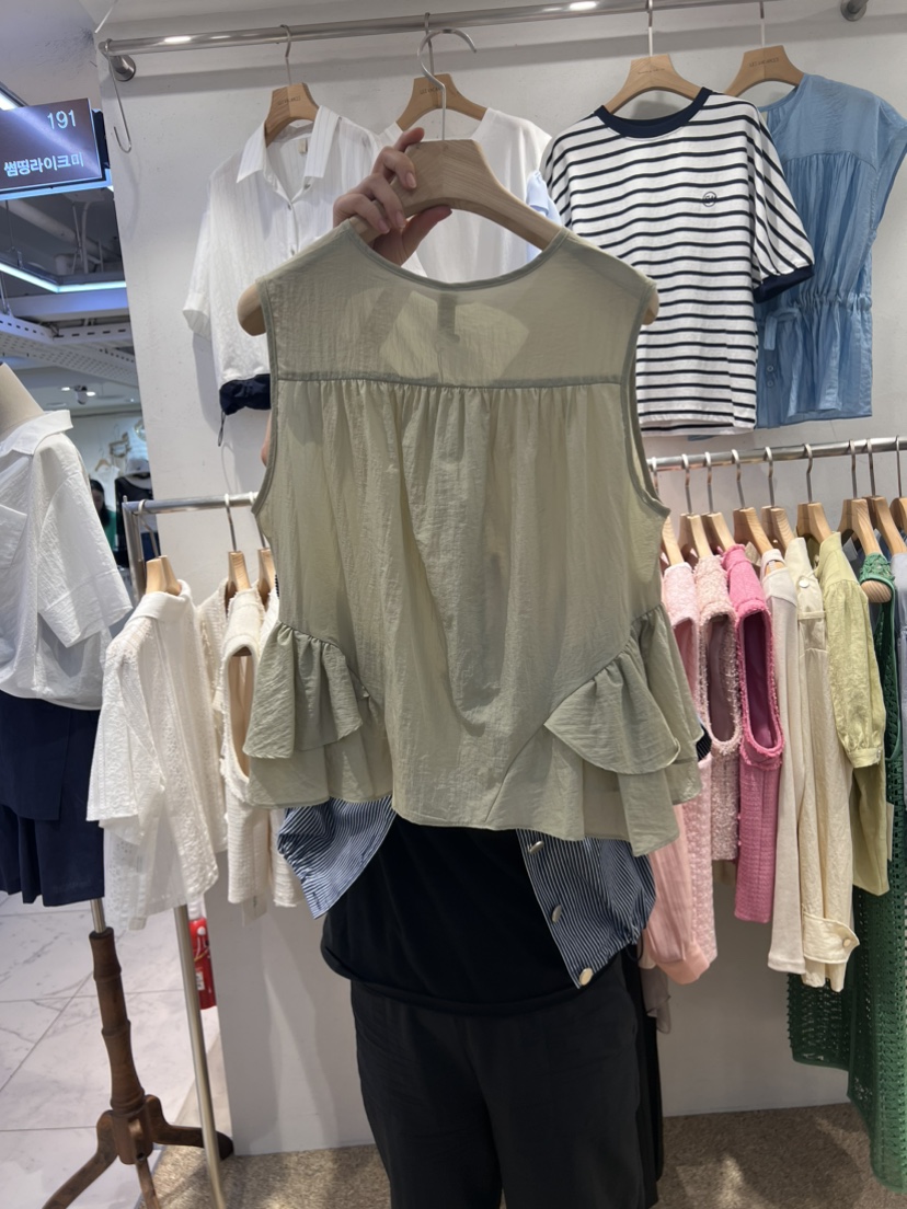 something like me韓國直郵東大門代購女裝新品熱賣吊帶背心BELITA吊帶/背心